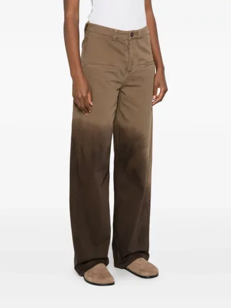 Pantaloni Uma Wang maro