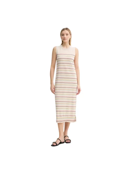 Sukienka maxi Ps By Paul Smith beżowa