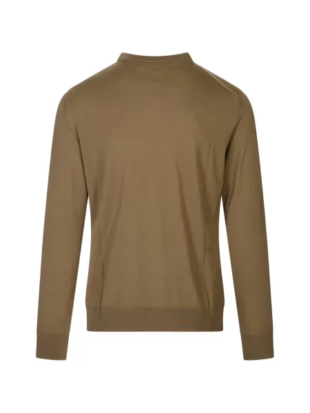 Lung pulover Kiton cu decolteu rotund