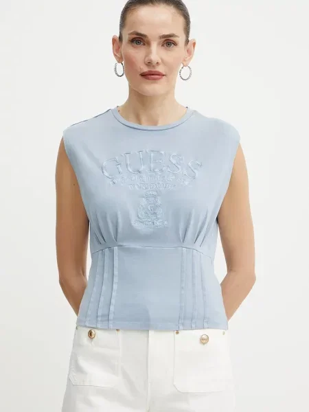 Топ Guess синьо
