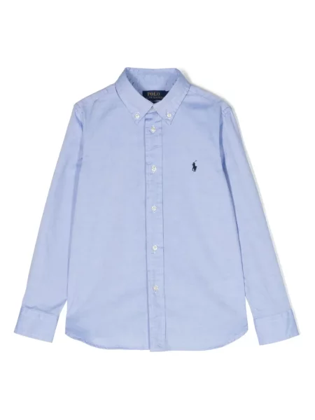 Koszulka polo dziecięca Polo Ralph Lauren niebieska