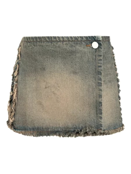 Fustă Undergold rupți albastru