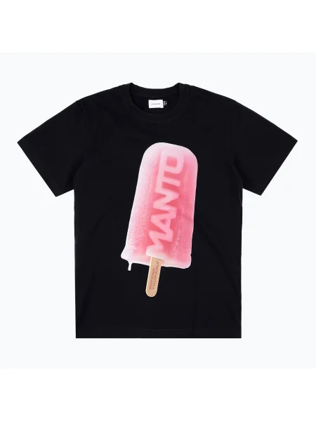 MANTO Ice Cream póló fekete. Méret: M fekete