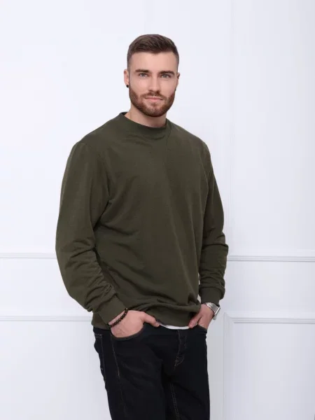 Світшот ISSA Plus хакі