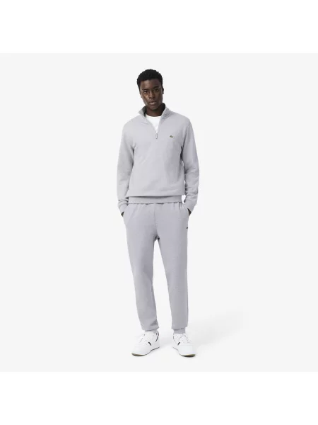 Lacoste Spodnie Dresowe Ze Zwężanymi Nogawkami szary