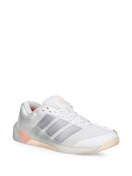 Pantaloni Adidas tricotate cu autograf alergare albastru