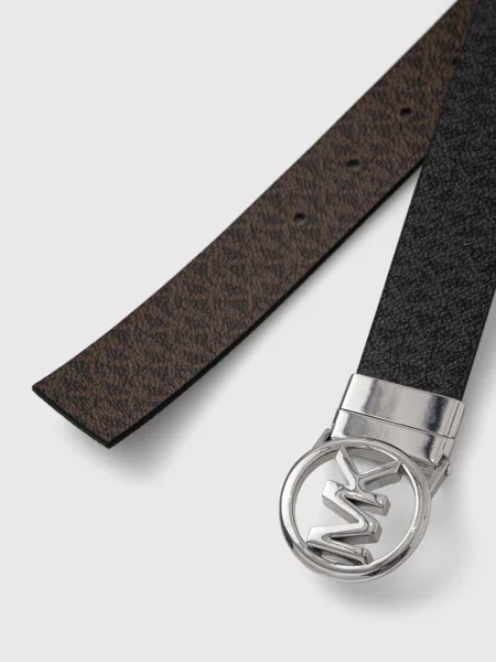 Двусторонний ремень Michael Michael Kors с ремешками черный