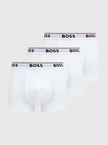 Боксери BOSS 3 Pack Trunk 3P Power білий
