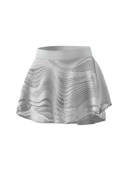 Sukňa Adidas Performance sivá