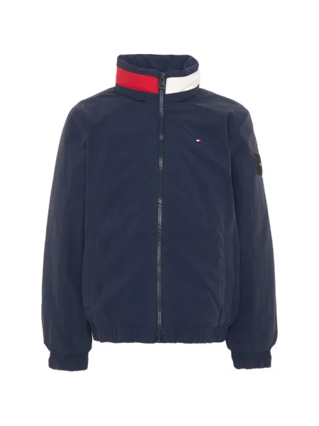 Kurtka bomber dziecięcy Tommy Hilfiger niebieski
