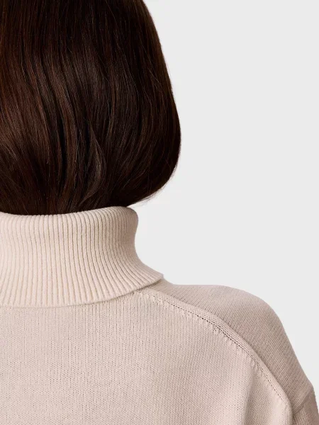 Свитер Calvin Klein с лого белый