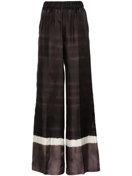 Svilene hlače P.a.r.o.s.h. smeđa