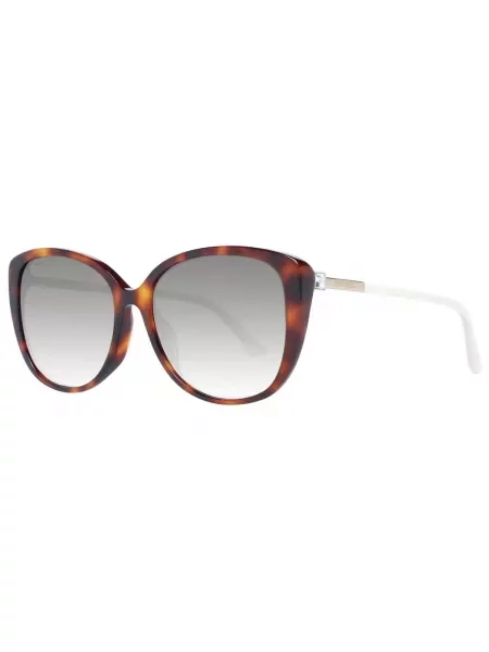 Okulary przeciwsłoneczne Jimmy Choo brązowe