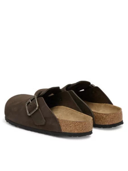 Birkenstock Papucs Boston Wire Buckle Sötétbarna