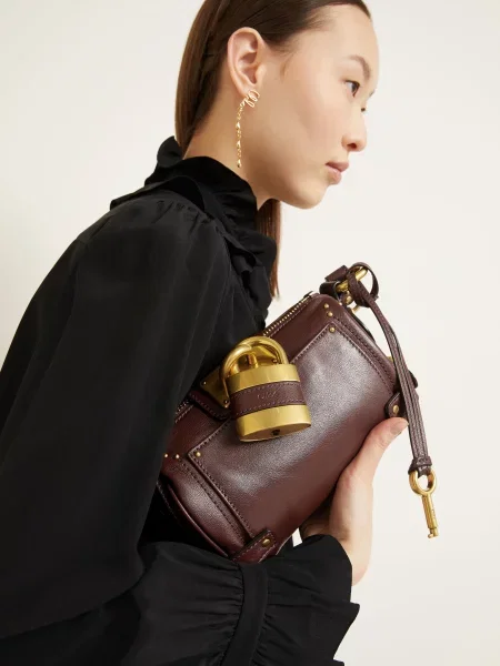 Chloé Taška Přes Rameno Paddington Small crafty brown hnědá