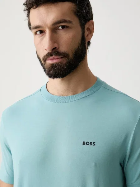 Футболка Boss Green зеленая