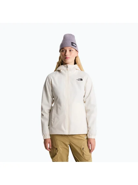 Kurtka softshell The North Face Quest Mono white dune biała