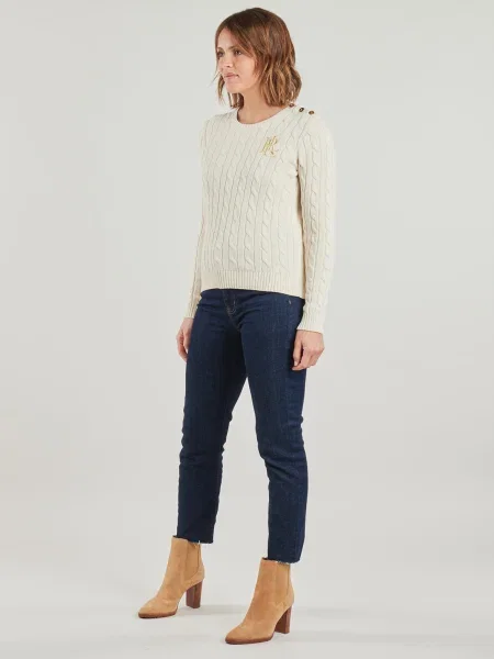 Pulover Lauren Ralph Lauren bej