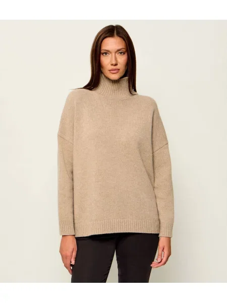 Pulover Weekend Maxmara de lână bej