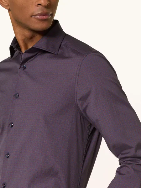 Stenströms Košile Slimline Fit tmavě modrá oranžová červená