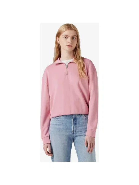 Bluza Levi's Everyday Half Zip XS różowa