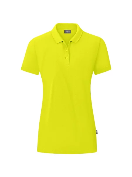 Koszulka polo Jako Organic zielona