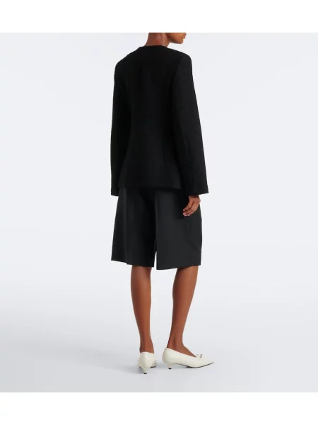 Pantaloni Róhe de lână negru