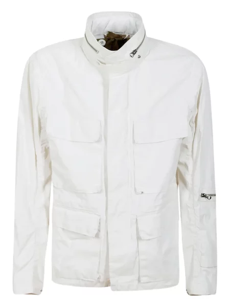 Lanena jakna Ten C bijela