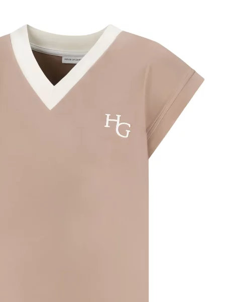 Top House Of Gravity cu broderie