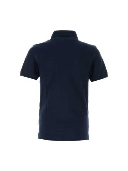 Koszulka polo Dolce And Gabbana z krótkim rękawem niebieska