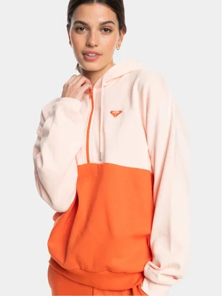 Roxy Bluză Ess Nrj Cbk Hoo Otlr Écru