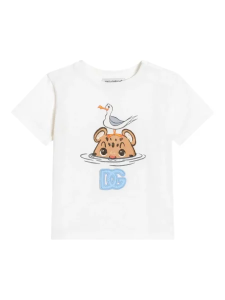 Koszulka dziecięca Dolce And Gabbana biała