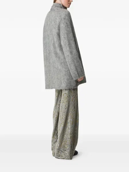 Cardigan Forte_forte de mohair gri