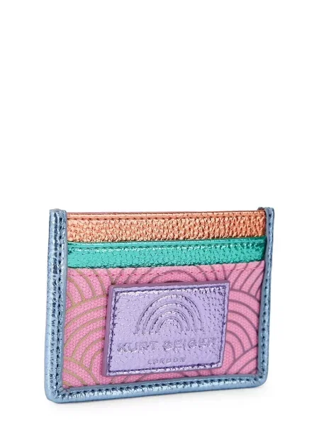 Kurt Geiger London etui za kartice Southbank roza