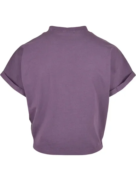 Urban Classics Tricou mov liliachiu negru