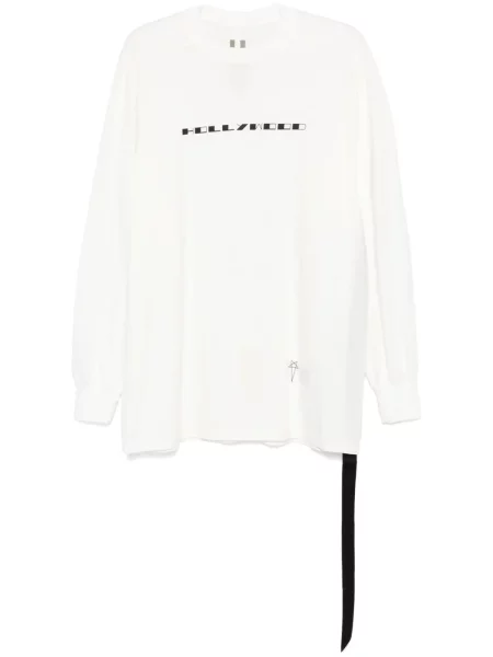 Tricou Rick Owens Drkshdw alb
