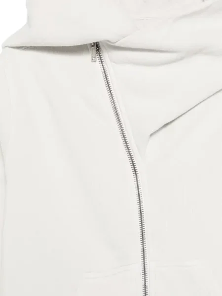Asimetrična majica s kapuljačom Rick Owens Drkshdw siva