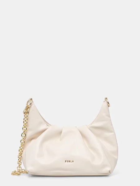 Geanta crossbody Furla din piele bej