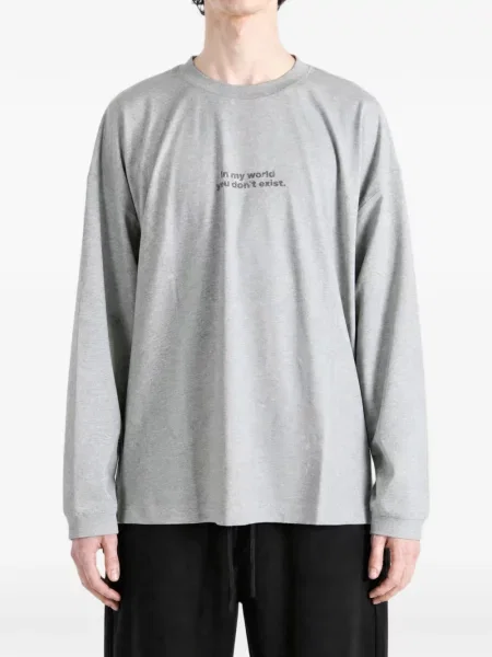 Μακρύς μπλούζα Vetements με σχέδιο γκρι