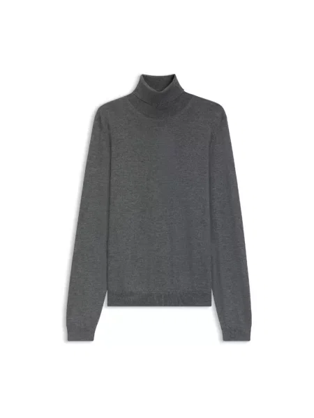 Sweter Hugo wełniany szary