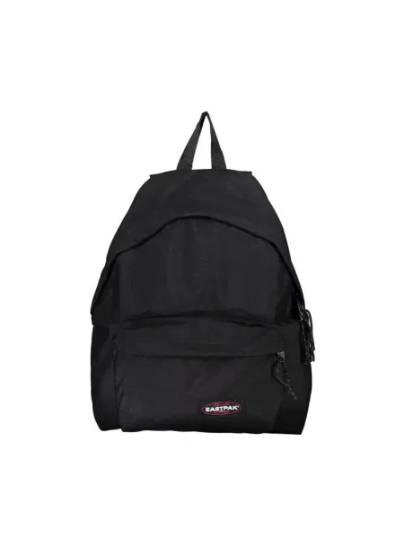 Plecak Eastpak w paski z paskiem w miejskim stylu czarny