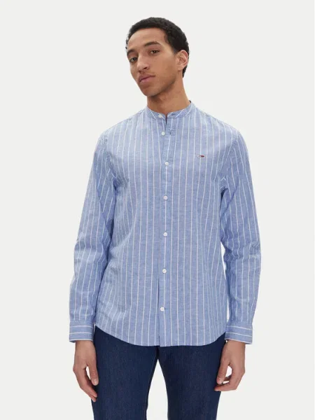 Tommy Jeans Cămașă albastru
