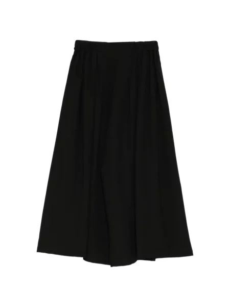 Pantaloni Limi Feu din satin evazate negru