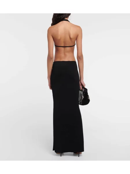 Rochie maxi Aya Muse de costum negru
