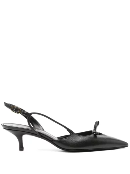 Pantofi cu toc Stuart Weitzman slingback negru