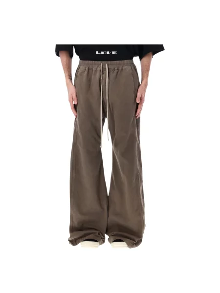 Spodnie Rick Owens brązowe