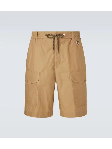 Шорти cargo Moncler бежово