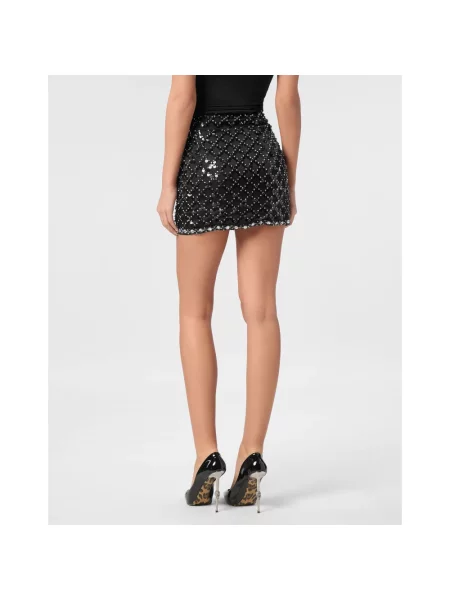 Spódnica mini Philipp Plein czarna