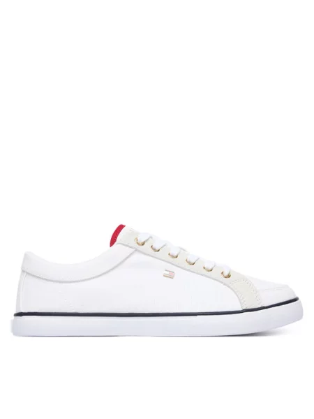 TOMMY HILFIGER Nízke tenisky biela