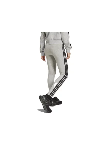 Leggings Adidas cu dungi negru